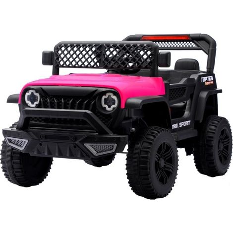 Coche eléctrico para niños de 3 a 6 años con mando a distancia y función basculante automática. Regalo perfecto para niños y niñas (1/5)