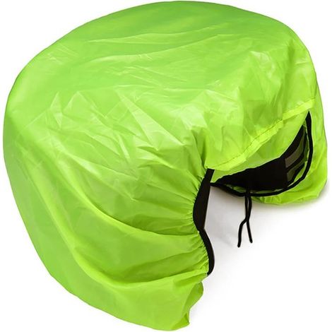 Housse de pluie - Housse de pluie pour sacoche de vélo - Légère - Imperméable - Housse de protection - Verte (1/5)