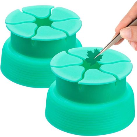 Ulisem 2er-Pack Vinyl-Unkrautabfälle-Sammler, Silikon-Saugnäpfe für aufbügelbares Vinyl, HTV-Bastel-Unkraut (1/4)