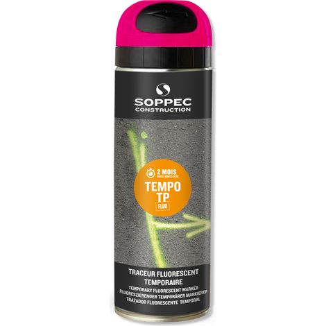 Farbbombe - Baustellenmarkierer fluo kirschrot temporär 2-8 Wochen SOPPEC fluo kirschrot - 141625o
