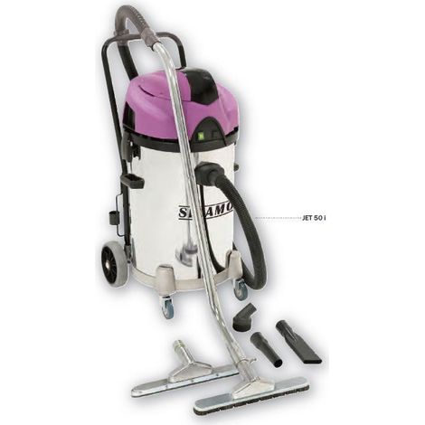 Aspirateur eau et poussières cuve inox Jet 50 i - SIDAMO (1/2)