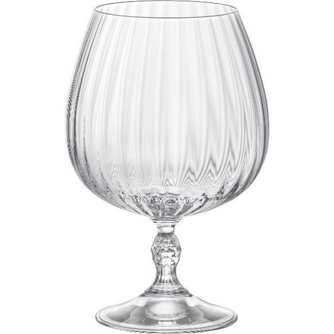 Lot 6 Verres à Cognac 65 Cl - America's 20 - Bormioli