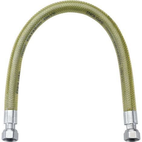 SCELTO DA DESIVERO Flessibile in acciaio inox mf 1/2 l 750 gas a norma en 14800 codice prod: DSV12427