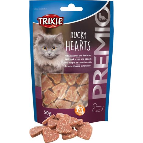 Friandise Magret de canard et colin 50g pour chat - Trixie (1/2)