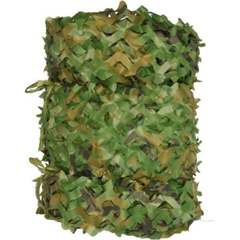 3x6m Rectangular Sunshade Green Camouflage Net YMYNY Camouflage Design