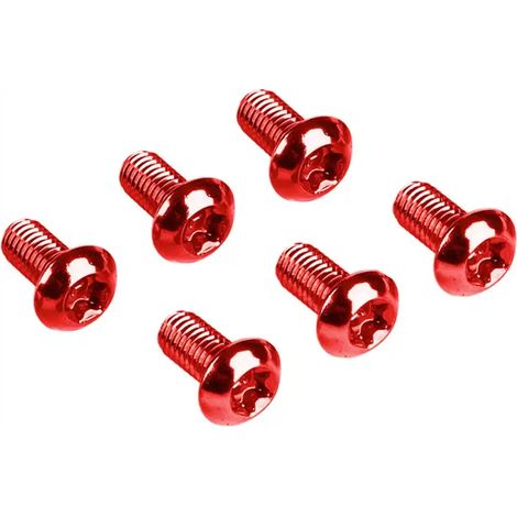 Tornillos para discos de freno de MTB Dartmoor  Rojo (1/2)