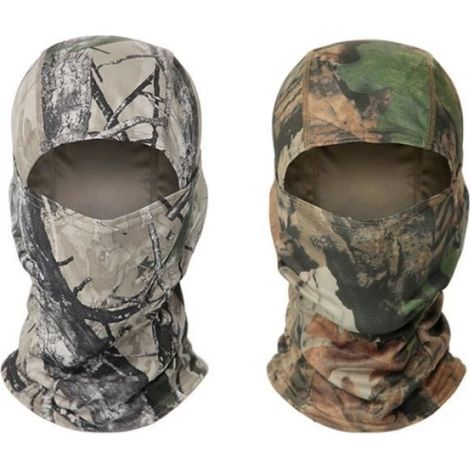 Couleur A17 Camouflage cagoule tactique moto masque facial moto visage bouclier extérieur chasse casque casquette militaire crâne (1/4)