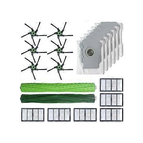 Revolutionieren Sie die Leistung Ihres Staubsaugers: Waschbare und wiederverwendbare Komponenten sowie Randbürsten, speziell entwickelt für iRobot Roomba S9 (9150) und S9 Plus. (1/5)