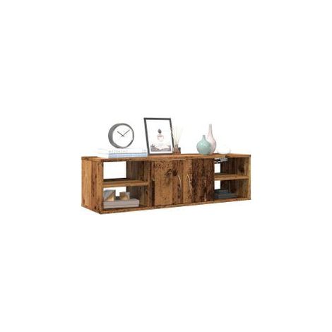 Armoire murale vieux bois 102x30x29 bois d'ingénierie (1/5)