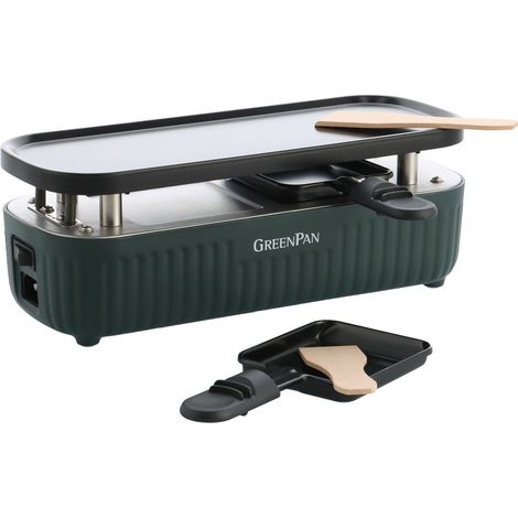Greenpan - Raclette 2 personnes Connect vert