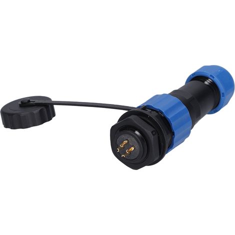 Connecteur Aviation 4 Pins Compact pour Radio et Télécommunication, Anticorrosion et Durable