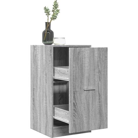 Apothekerschrank Grau Sonoma 40x41x77,5 cm Holzwerkstoff