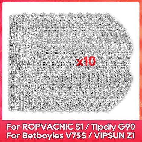 Ersatzzubehör kompatibel mit ROPVACNIC S1 / Tipdiy G90 / Betboyles V75S / VIPSUN Z1: Reinigungstuch für Saugroboter (1/5)