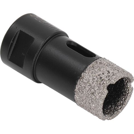 M14 Diamant-Kernbohrer für Trocken- und Nasslöten, robust, schnell, stabil, Vakuumlöt-Diamant-Kernbohrer 25 mm (1/5)
