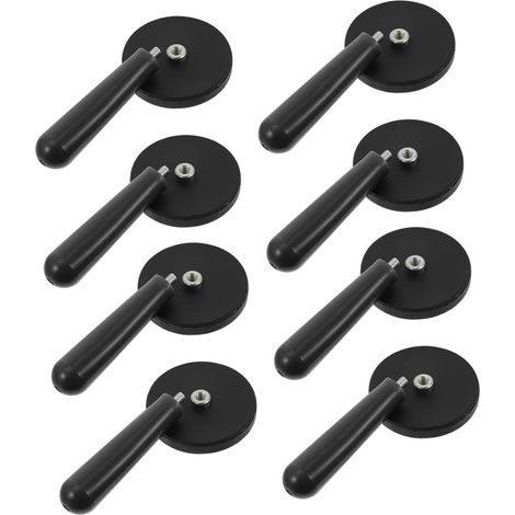 8 pièces Lot de Pinces Magnétiques Noires pour Film Vinyle Voiture Outil Portable Puissant pour Maintien et Installation Facile du Film Adhésif et Pratique pour Pose de Auto (1/5)
