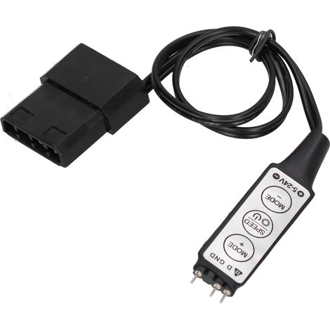 RGB Symphony Beleuchtung für Grafikkarten, 3- und 6-Pin-Anschlüsse, kompatibel mit 5V-Motherboards und Computerzubehör. (1/5)