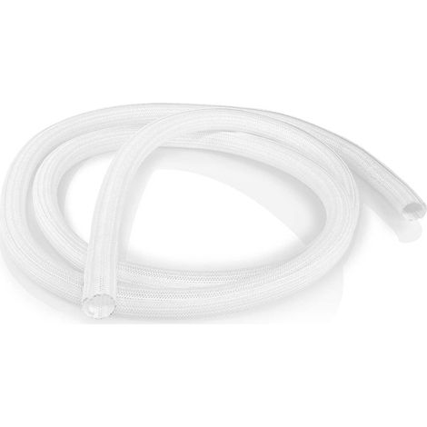 Gestion de cables manga 1 pc grosor maximo del cable 15 mm nailon blanco