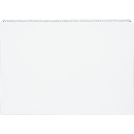 Radiateur plan LINEAR V6 L raccordement standard 6-raccords, Type 22/600/1000, couleur blanc RAL 9016 (1/4)
