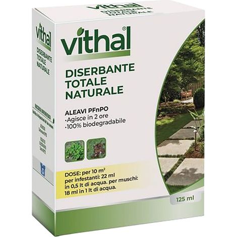 LIQUIDO DISERBANTE TOTALE NATURALE 'ALEAVI' Ml. 100 - VITHAL