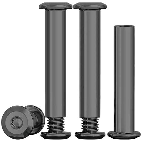 M6x35mm Stainless Steel A2 V2A Furniture Connecting Screws Connectors with Socket Nuts (1/5)