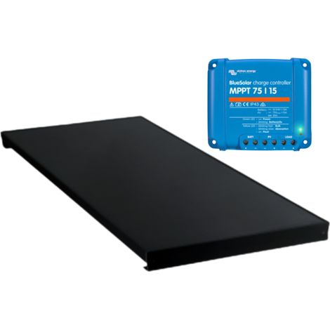 PACK ANTARION Panneau solaire ALL BLACK 170W + VICTRON Régulateur MPPT 15A
