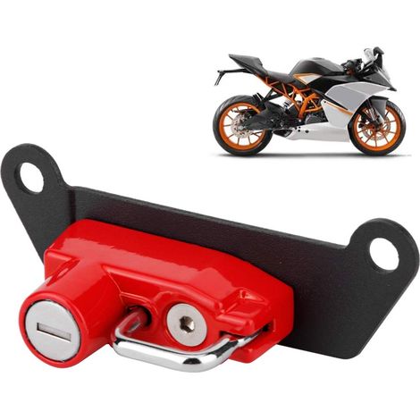 Serrure antivol pour casque de moto compatible avec RC125 RC390 RC2 (1/5)