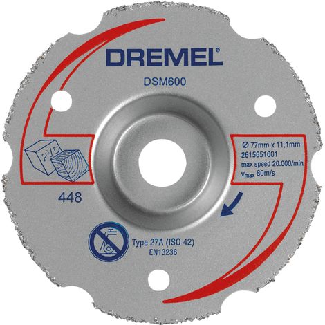 DREMEL® DSM20 disco multiuso in carbonio per taglio a filo (DSM600) DREMEL - 2615S600JB