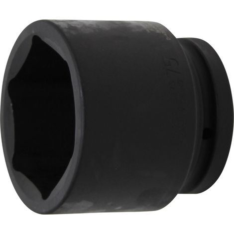 BGS  Vaso  de impacto  hexagonal  Cuadrado  interior  25  mm  (1")  SW  75  mm  -  5875 (1/2)