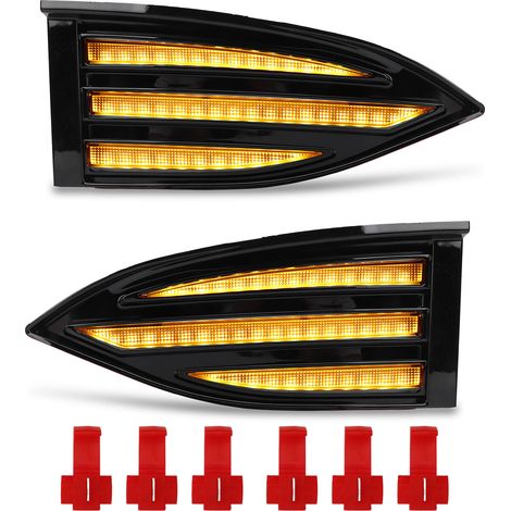 Sequentielle LED-Tagfahrlichter mit 3 Farben (weiß, gelb, blau) für Mazda CX-5 (ab 2022) (1/3)