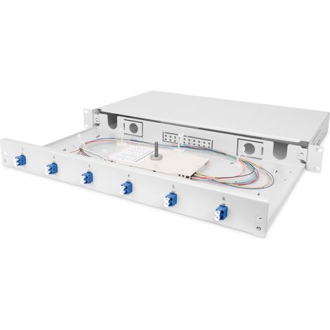 Digitus DN-96330/9 adaptateur de fibres optiques 1 piece(s) Gris