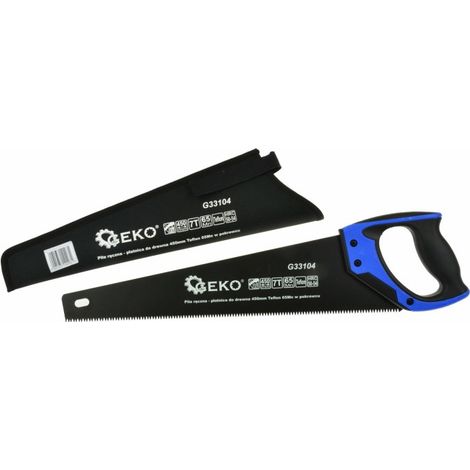 Scie à main geko hand saw 450 mm revêtement PTFE