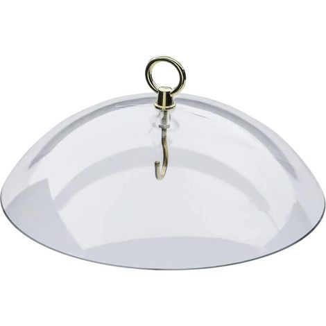 Kunststoffdeckel für Vogelfutterhäuschen – EINNENFFER – Wetterfest, Durchmesser 25 cm, erhältlich in 1/2/3 Teilen, ideal zum Trockenhalten von Vogelfutter (1/5)