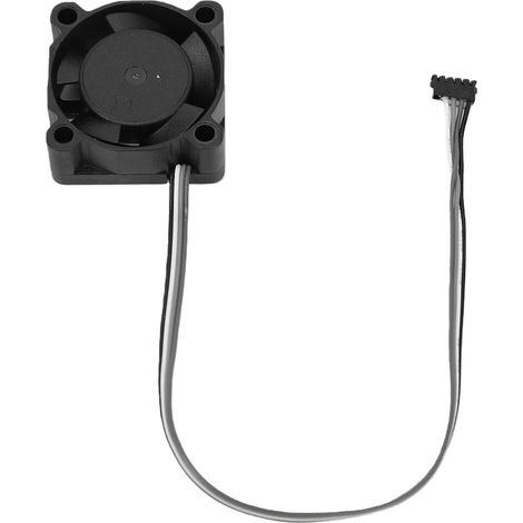 Ventola di raffreddamento dell'estrusore compatibile con la stampante 3D Bambu Lab H2S 2510, doppio cuscinetto a sfera, 18000 giri/min, controllo della temperatura PWM, 25x25x10 mm. (1/5)