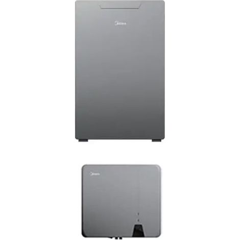 Kit Fotovoltaico da 6 kW Composto da Inverter Ibrido MIDEA MHELIOS FLEX-A EA-S6K 6 KW e Pacco Batteria da 10kWh (1/4)