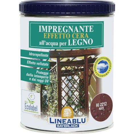 IMPREGNANTE CEROSO ACQUA LINEABLU SAYERLACK - HI2212 NOCE LT 2,5 - 1 pezzo
