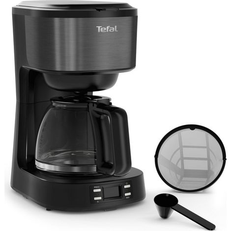 Cafetière filtre Tefal CM520810 Cafetiere filtre programmable Equinox noire