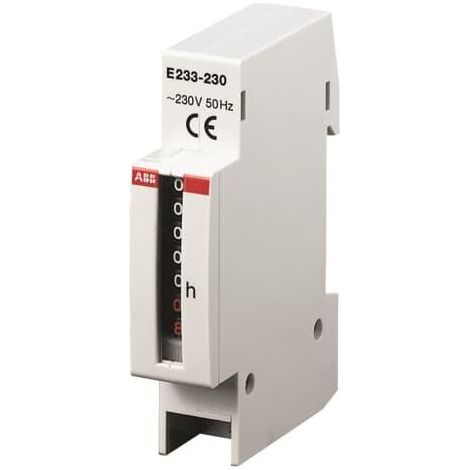 compteur horaire abb e 233-12/48 tension 12-48 VDC