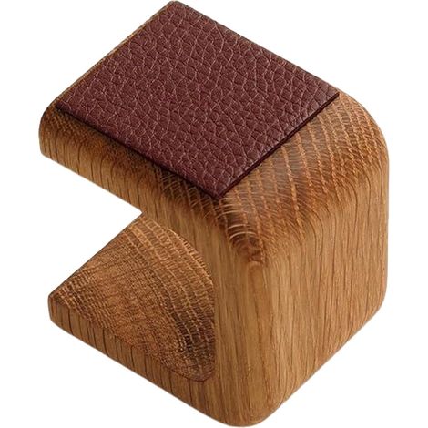 Torre de exhibición de relojes: cuero hecho a mano, soporte para relojes artesanal, elegante soporte para relojes, madera maciza, exhibición de cuero para hombres y mujeres, organizador de relojes (1/5)