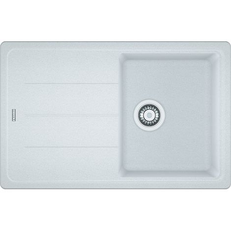 Franke Basis - Lavello in fragranite BFG 611-78, 78x50 cm, bianco-ghiaccio 114.0285.168 (1/3)