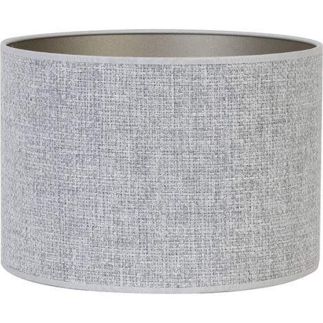 Light & Living - paralume - Saverna - grigio - tessile - Ø 40cm -