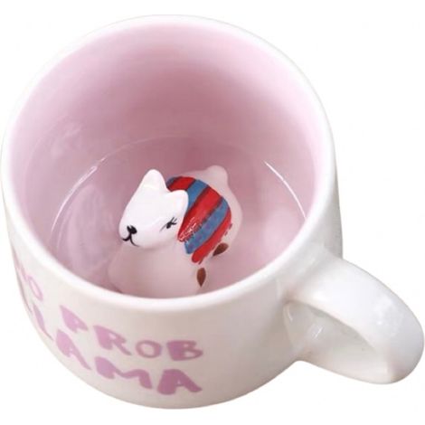 1 Mug en céramique 3D motif ours, design rose unique, pièce faite main, idée cadeau anniversaire Noël pour femme fille (1/5)