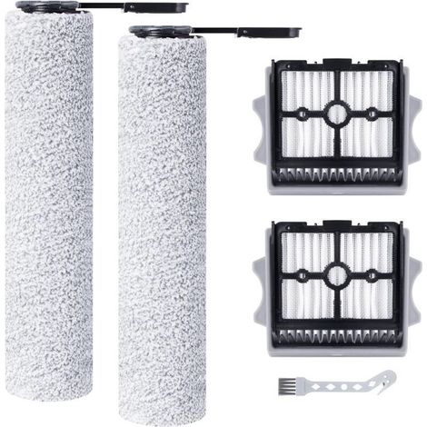 Rouleau de brosse de rechange et Filtre HEPA pour Tineco Floor One Stretch S6/Switch S6 Stretch/Switch S7 Stretch/S7 Stretch Steam/i6 Stretch/i5 Stretch Aspirateur Eau et Poussière Laveur de Sols (1/4)