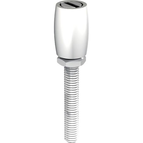 Guide olive nylon Ø13,5 mm pour porte jusqu'à 90 kg – Adapté au profil U – Garantie 5 ans – Poids max 90 kg