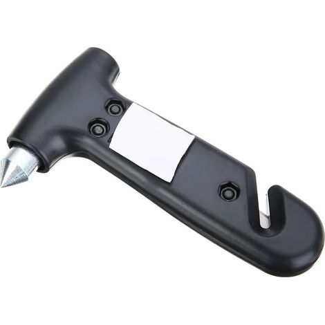 Martello di emergenza per auto, martello di sicurezza per finestrini auto, strumento di soccorso per auto, taglia cinture di sicurezza di emergenza - AquaForge (1/4)