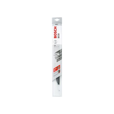 Bosch Eco 400 mm - Escobillas limpiaparabrisas de caucho natural para coche
