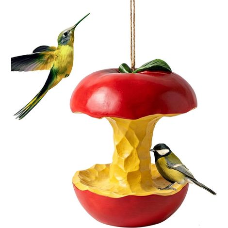 Mangeoire pour colibris (usage extérieur), station d'alimentation décorative en forme de fruit pour parcs ou maisons, (FMY)-AquaForge (1/5)