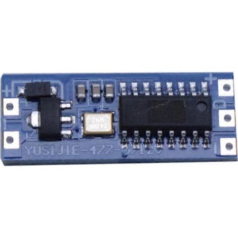YSJ-477 Mehrfarbiges Blinklichtstreifen-Steuermodul (6V/12V, dreiadrig, WS2812) für Mobiltelefone (1/5)
