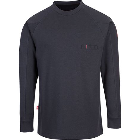 Antistatischer Rundhals-Sweatshirt Damenfarbe: Marine Größe XXXL - Portwest