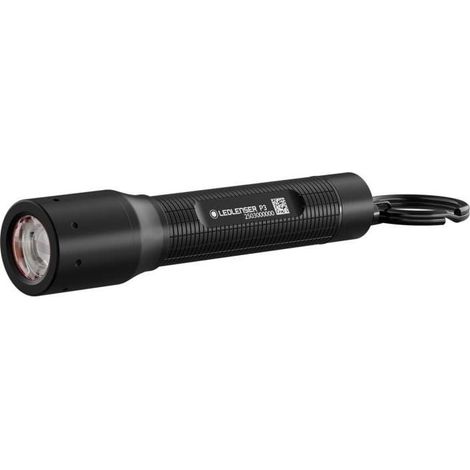 Ledlenser P3R linterna recargable compacta negra