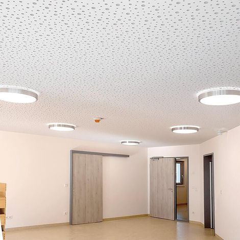 DOTLUX Lampes LED LUNAsilver Ø330mm 18W COLORselect IP44 (1/2)